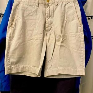 Men’s Photo White Chino Shorts